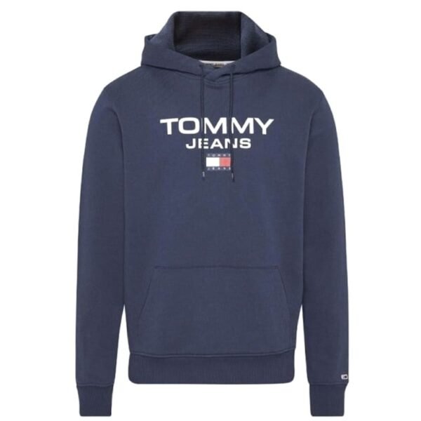 Men's Navy Blue Tjm Reg Entry Hoodie Tommy Jeans DM0DM15692-C87