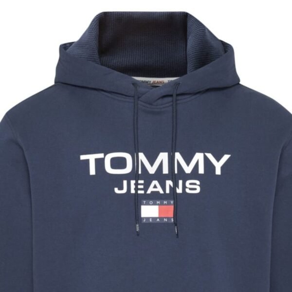 Men's Navy Blue Tjm Reg Entry Hoodie Tommy Jeans DM0DM15692-C87