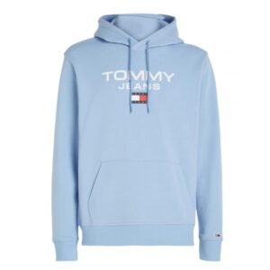 Men's Navy Blue Tjm Reg Entry Hoodie Tommy Jeans DM0DM15692-c3r