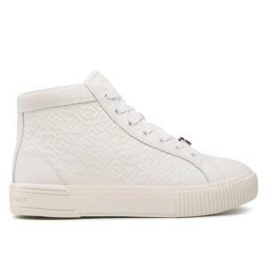 Sneakers Th Monogram Leather Sneaker High FW0FW06856 Ecru YBL