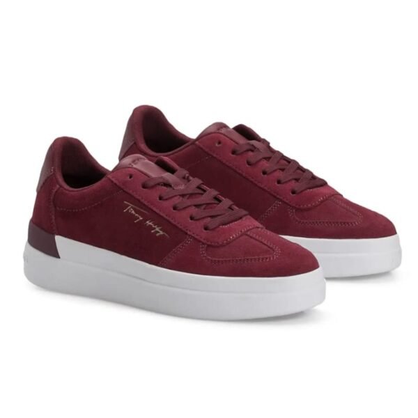 Sneakers Tommy Hilfiger Signature Suede Sneaker FW0FW06518 Beige