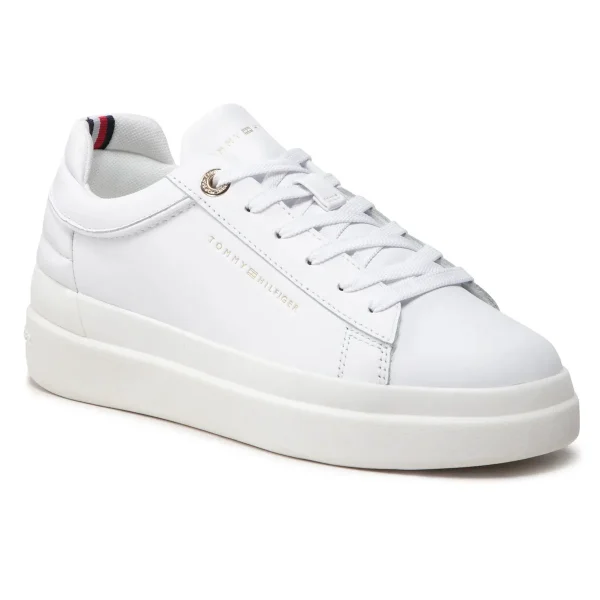 Sneakers Tommy Hilfiger Feminine Elevated Sneaker FW0FW06511 Blanc