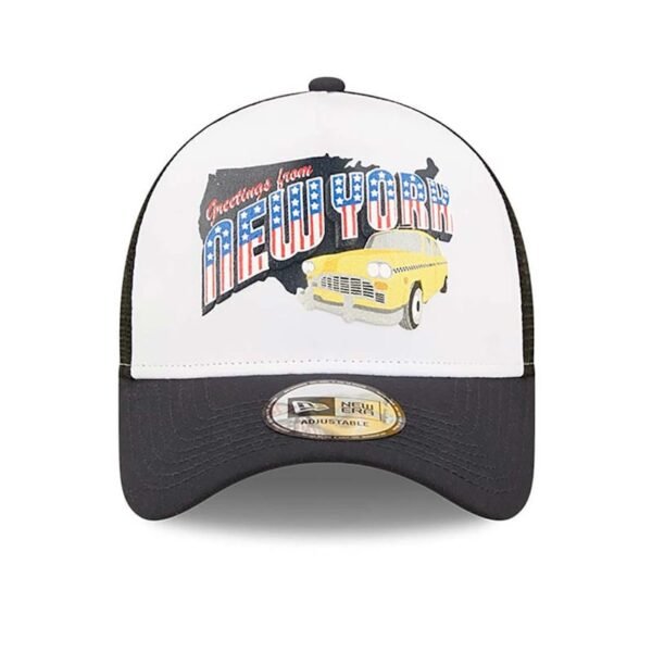 Casquette New Era A-Frame Trucker US State NY Wordmark Noir 60298832