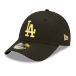 LA Dodgers Metallic Black 9FORTY Casquette réglable 60292534