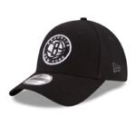 Casquette New Era Réglable 9FORTY Brooklyn Nets The League Noir 11405616