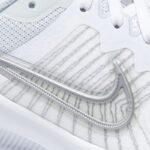 Chaussures Nike Downshifter 11 CW3413 100 White-Metallic Silver