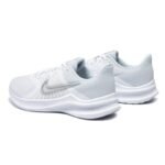 Chaussures Nike Downshifter 11 CW3413 100 White-Metallic Silver
