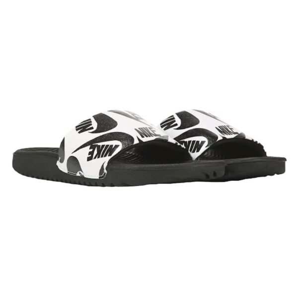 Sandales NIKE Kawa SE Slide Sandals (PS-GS) CT6619-100 White - Black Kids Size 2Y