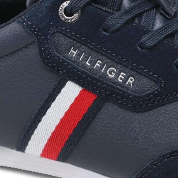 Sneakers Tommy Hilfiger Corporate Mix Leather Cupsole FM0FM04015 Desert Sky DW5