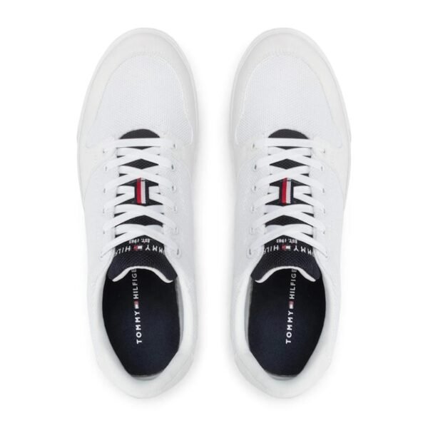 Sneakers Tommy Hilfiger Core Mix Mesh Vulc FM0FM04035 White YBR