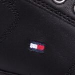 Sneakers Tommy Hilfiger Tennis Core Corporate Leather Vulc FM0FM03999 Black BDS