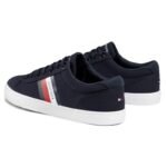 Sneakers Tommy Hilfiger Tennis Essential Stripes Detal Sneaker FM0FM03389 Desert Sky DW5