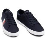 Sneakers Tommy Hilfiger Tennis Essential Stripes Detal Sneaker FM0FM03389 Desert Sky DW5