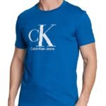 T-shirt Calvin Klein Jeans J30J323299 Bleu Regular Fit
