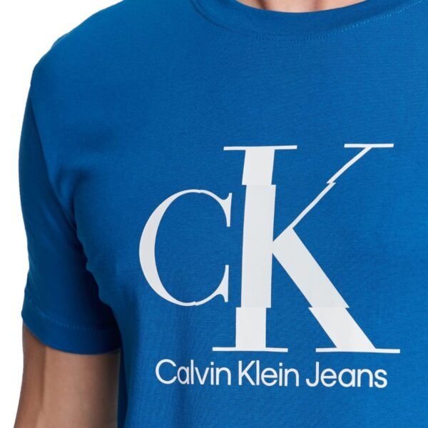 T-shirt Calvin Klein Jeans J30J323299 Bleu Regular Fit
