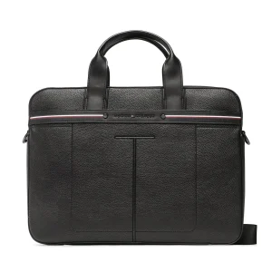 Sac Ordinateur Tommy Hilfiger Central Slim Computer Bag AM0AM10934 Noir