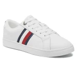 Sneakers Tommy Hilfiger Essential Stripes Sneaker FW0FW06903 Blanc