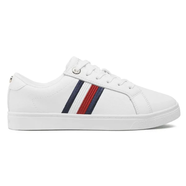 Sneakers Tommy Hilfiger Essential Stripes Sneaker FW0FW06903 Blanc