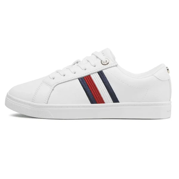 Sneakers Tommy Hilfiger Essential Stripes Sneaker FW0FW06903 Blanc