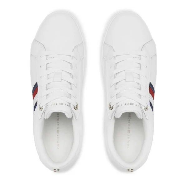 Sneakers Tommy Hilfiger Essential Stripes Sneaker FW0FW06903 Blanc