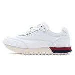 Sneakers Tommy Hilfiger Lux Leather Sneaker FW0FW06836 Blanc