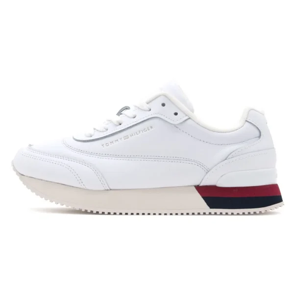 Sneakers Tommy Hilfiger Lux Leather Sneaker FW0FW06836 Blanc