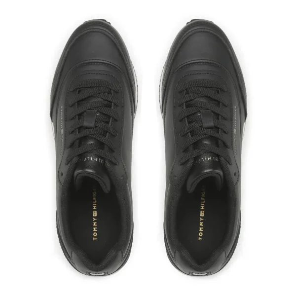 Sneakers Tommy Hilfiger Lux Leather Sneaker FW0FW06836 Noir