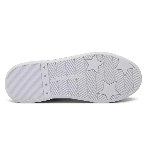 Sneakers Tommy Hilfiger Sneakers Court Sneaker With Lace Hardware FW0FW06908 Blanc