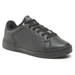 Sneakers Tommy Hilfiger Sneakers Court Sneaker With Lace Hardware FW0FW06908 Noir