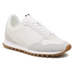 Sneakers Tommy Hilfiger Sneakers Elevated Runner Leather Mix FM0FM04357 Gris