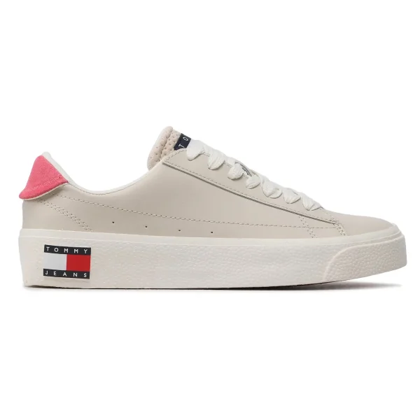 Sneakers Tommy Hilfiger Vulcanized Leather EN0EN02030 Beige