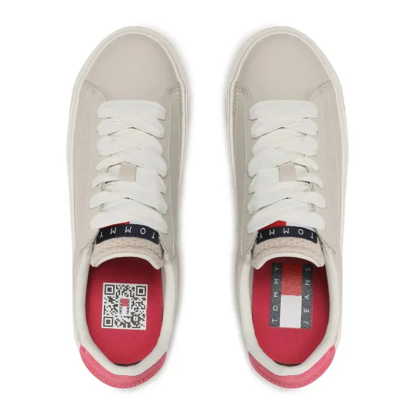 Sneakers Tommy Hilfiger Vulcanized Leather EN0EN02030 Beige