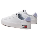 Sneakers Tommy Hilfiger Vulcanized Leather EN0EN02030 Blanc