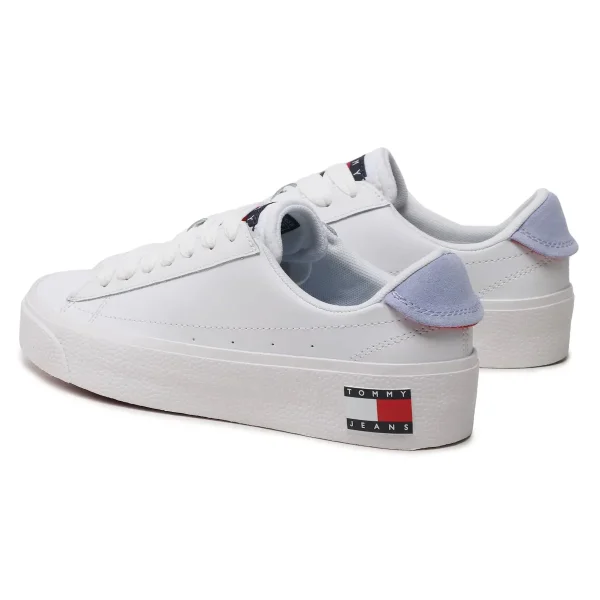 Sneakers Tommy Hilfiger Vulcanized Leather EN0EN02030 Blanc