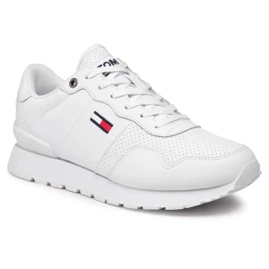Sneakers Tommy Jeans Lifestyle Lea Runner EM0EM00665 Blanc