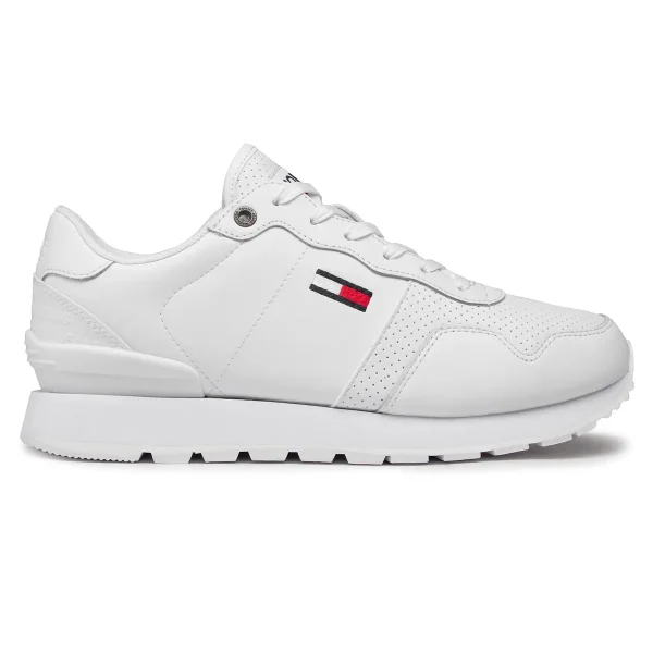 Sneakers Tommy Jeans Lifestyle Lea Runner EM0EM00665 Blanc