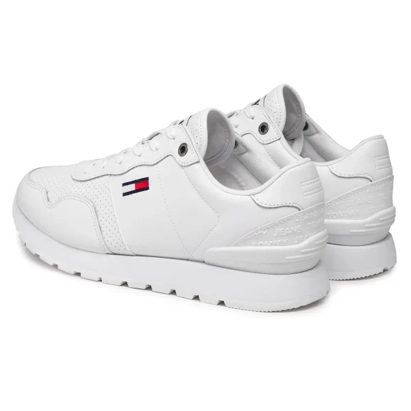 Sneakers Tommy Jeans Lifestyle Lea Runner EM0EM00665 Blanc
