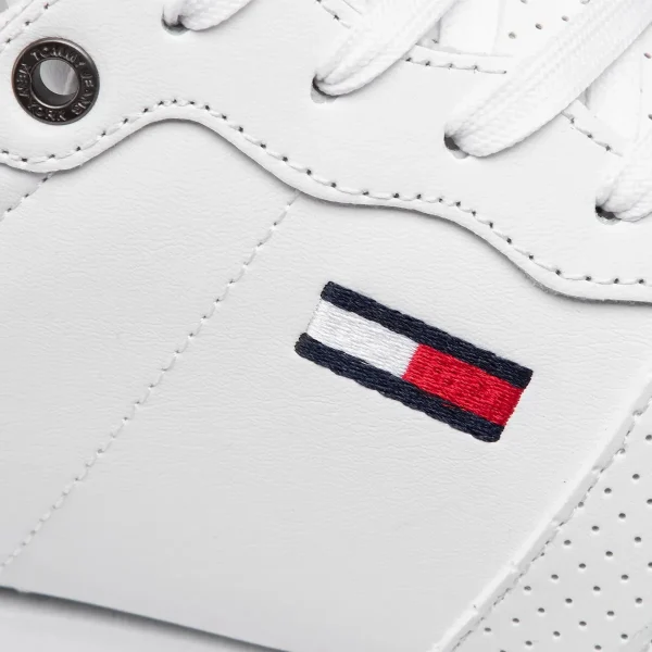 Sneakers Tommy Jeans Lifestyle Lea Runner EM0EM00665 Blanc