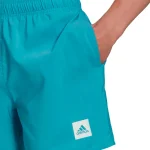 Adidas Short de bain Short Length Solid Swim Shorts Bleu Regular Fit – Image 2