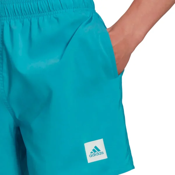 Adidas Short de bain Short Length Solid Swim Shorts Bleu Regular Fit – Image 2