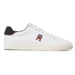 Sneakers Tommy Hilfiger Core Vulc Varsity Monogram FM0FM04350 Blanc