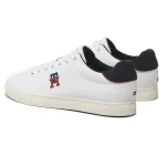 Sneakers Tommy Hilfiger Core Vulc Varsity Monogram FM0FM04350 Blanc