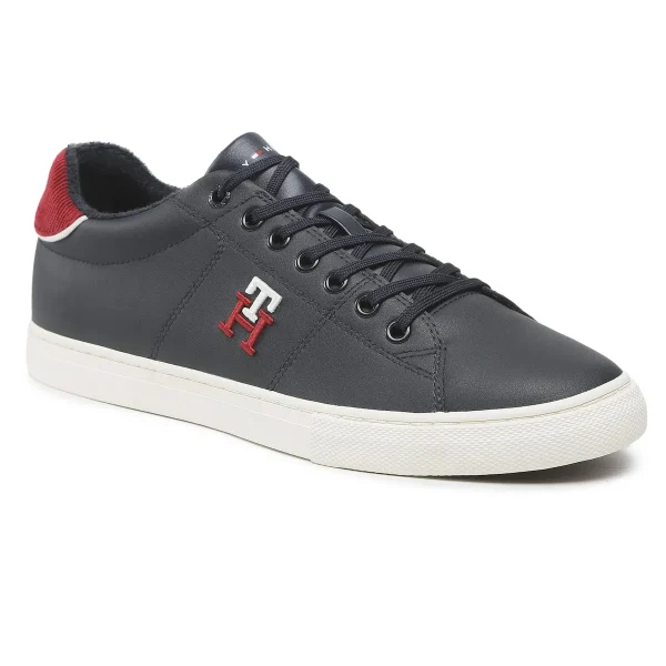 Sneakers Tommy Hilfiger Core Vulc Varsity Monogram FM0FM04350 Bleu marine