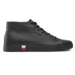 Sneakers Tommy Hilfiger Modern Corporate Lea FM0FM04352 Noir