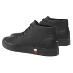 Sneakers Tommy Hilfiger Modern Corporate Lea FM0FM04352 Noir