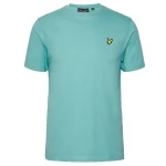 T-shirt Plain Lyle & Scott TS400VOG Blu Regular Fit