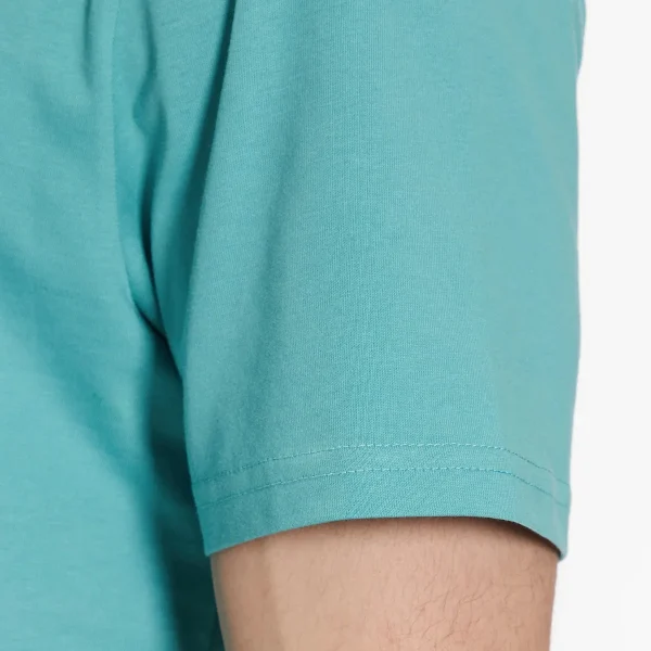 T-shirt Plain Lyle & Scott TS400VOG Blu Regular Fit