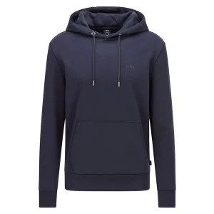 Boss Sweat à capuche Seeger 67 50458482 Bleu Relaxed Fit