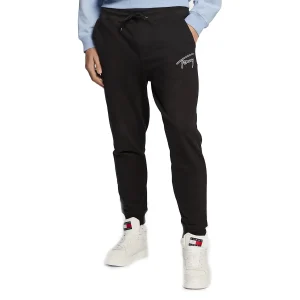 Pantalon jogging Tommy Jeans Signature DM0DM15809 Noir Regular Fit