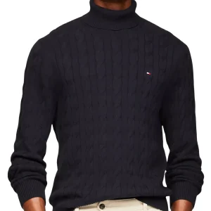 Tommy Hilfiger Pull col roulé Bleu Marine 78JB411-7TH
